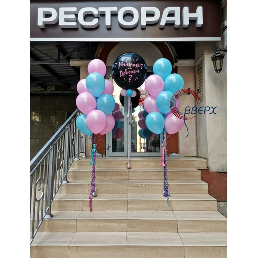 Сет из шаров "Гендер пати"